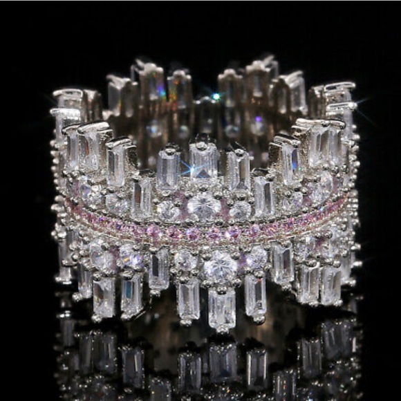 NWT LUXURY STERLING SILVER RING - Picture 4 of 9